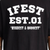 IMPORTFEST IFEST01 BLACK T SHIRT