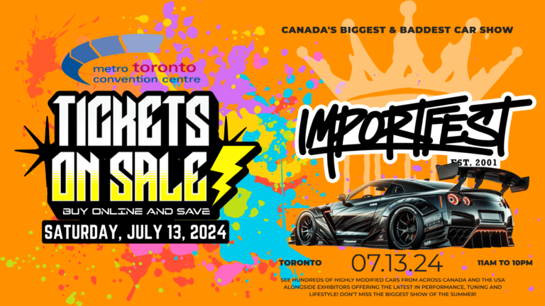Advance Discounted Tickets to ImportFest 2024 are Now on Sale!