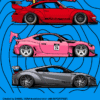 ImportFest x Daniel Vera Exclusive 50 Page Coloring featuring some of the Best Modified Cars from ImportFest!