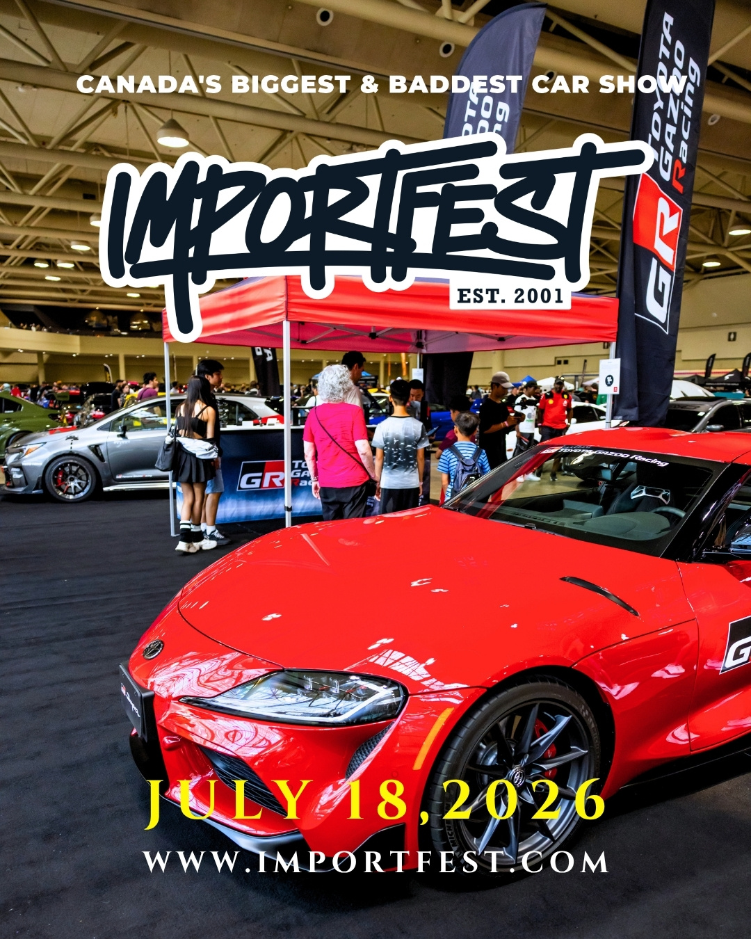 Toyota Canada is an Official Sponsor of ImportFest!