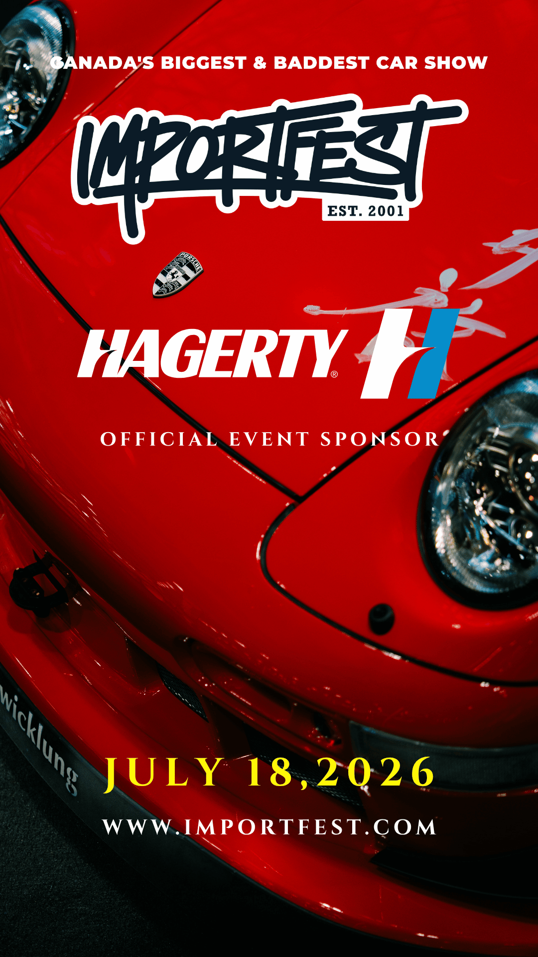 Hagerty Insurance is an Official Sponsor of ImportFest 2026