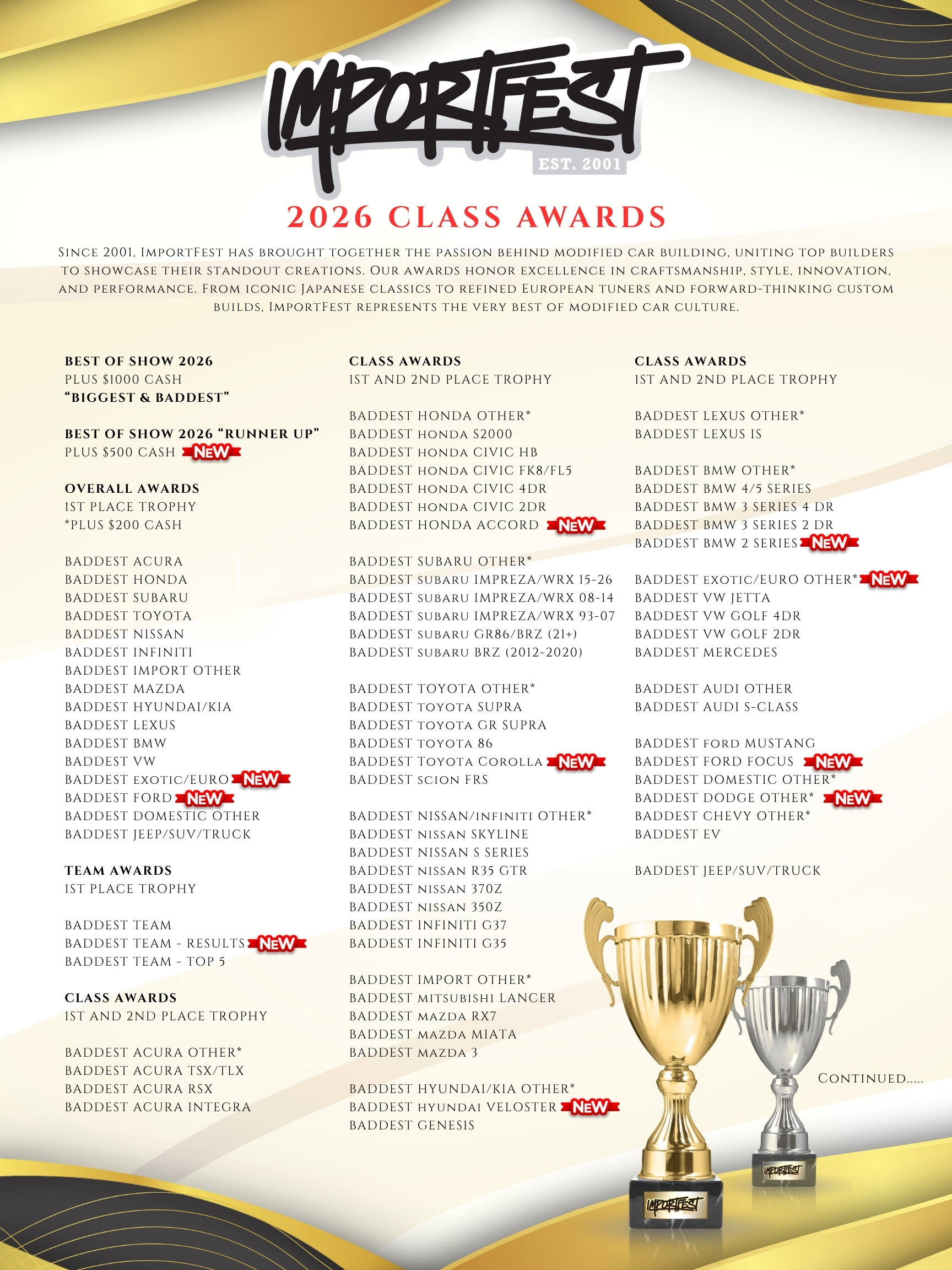 Register your Modified Car or Truck for Top Awards & Cash Prizes at ImportFest Toronto Car Show
